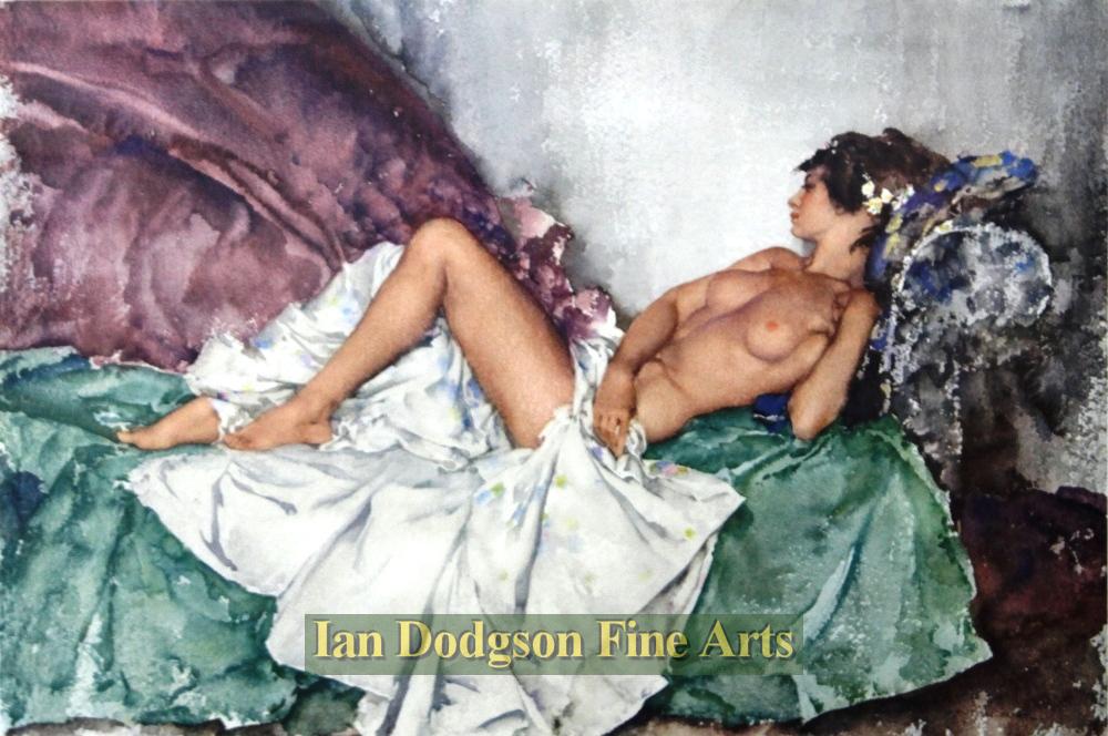 Reclining Nude III by Sir William Russell Flint