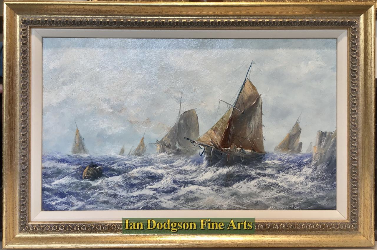 George Sheffield - Homeward Oil on board (c1900)