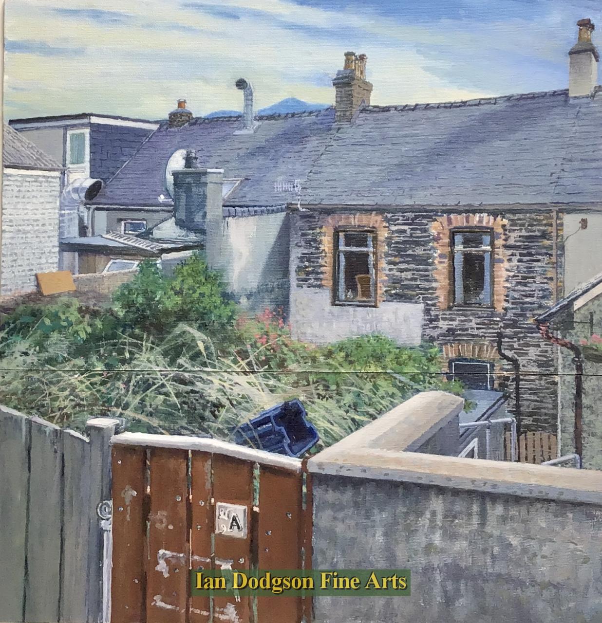 Jeremy Yates - Back Gate Oil on panel (2021)