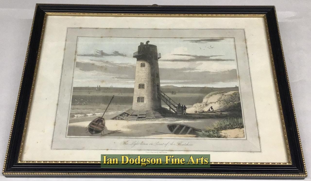 William Daniell - Point of Air, Flintshire Aquatint (c1815)