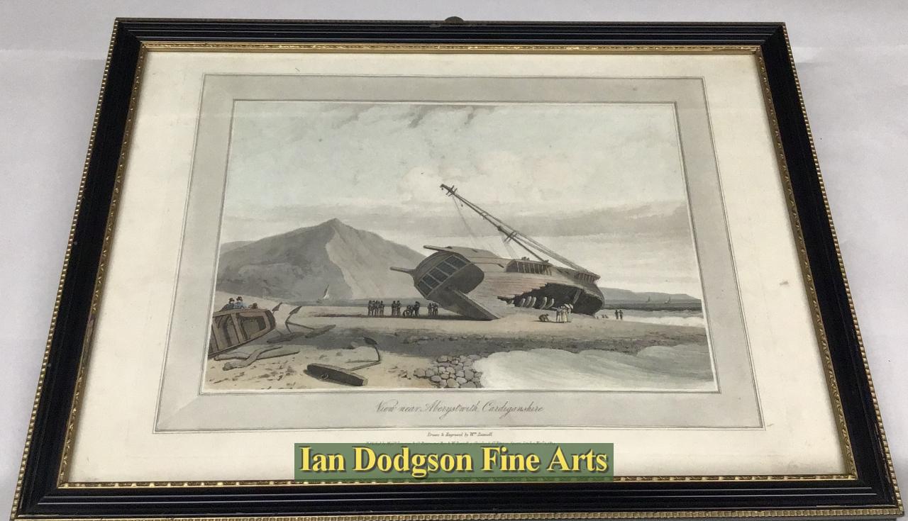 View near Aberystwyth, Cardiganshire by William Daniell