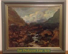'Roy Abell ARCA, RBSA - Stream at Llanberis