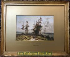 'William Manners R.A, R.B.A. - Near Milnthorpe, Westmoreland