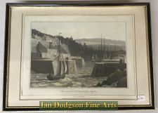 Amlwch harbour, Anglesea by William Daniell